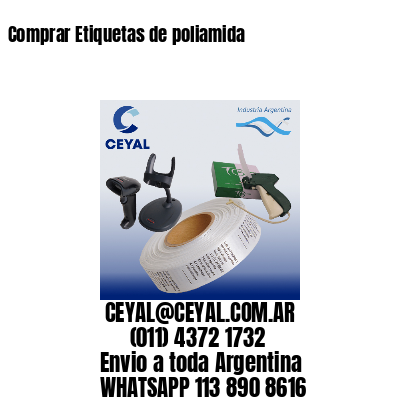 Comprar Etiquetas de poliamida