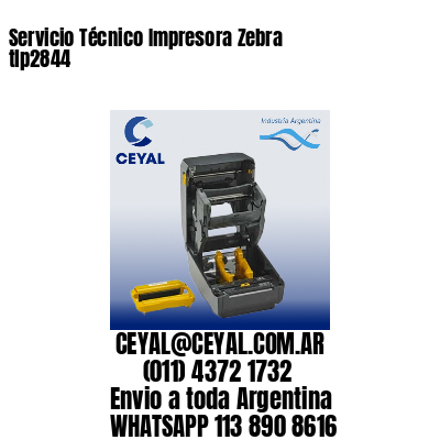 Servicio Técnico Impresora Zebra tlp2844