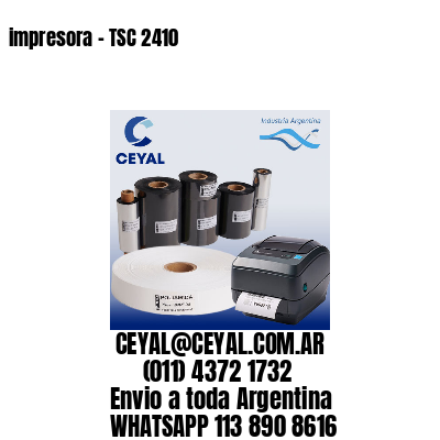 impresora – TSC 2410