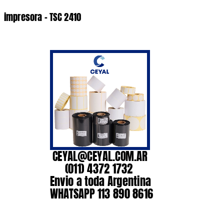 impresora – TSC 2410