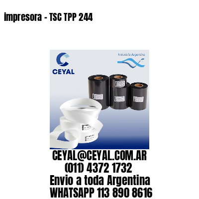 impresora – TSC TPP 244