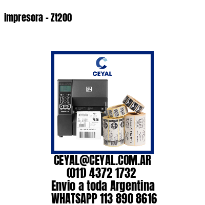impresora – Zt200
