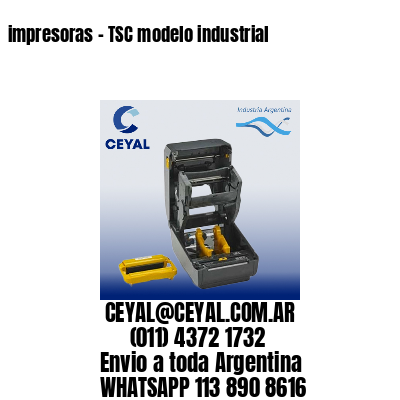 impresoras – TSC modelo industrial