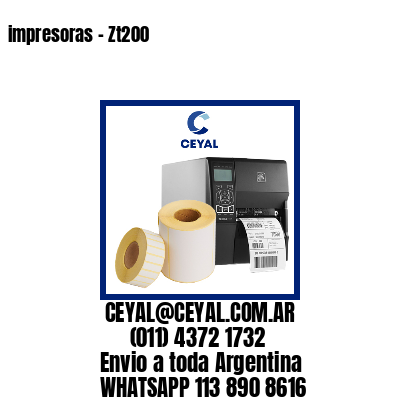 impresoras – Zt200