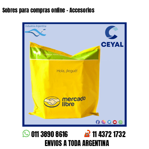 Sobres para compras online – Accesorios