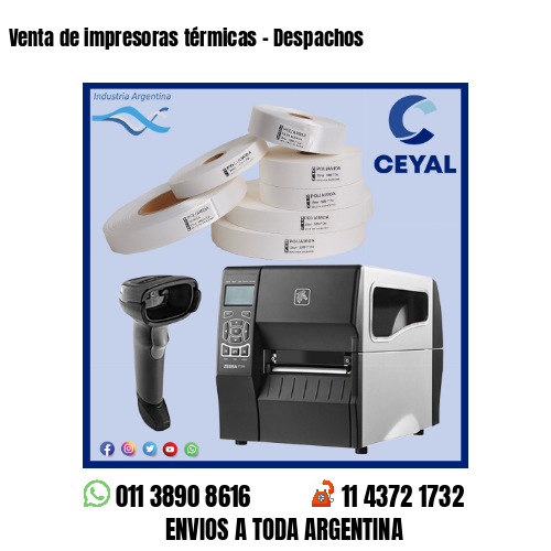 Venta de impresoras térmicas – Despachos
