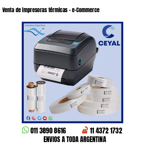 Venta de impresoras térmicas – e-Commerce