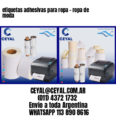 etiquetas adhesivas para ropa – ropa de moda