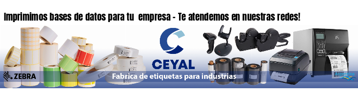 Imprimimos bases de datos para tu  empresa - Te atendemos en nuestras redes!
