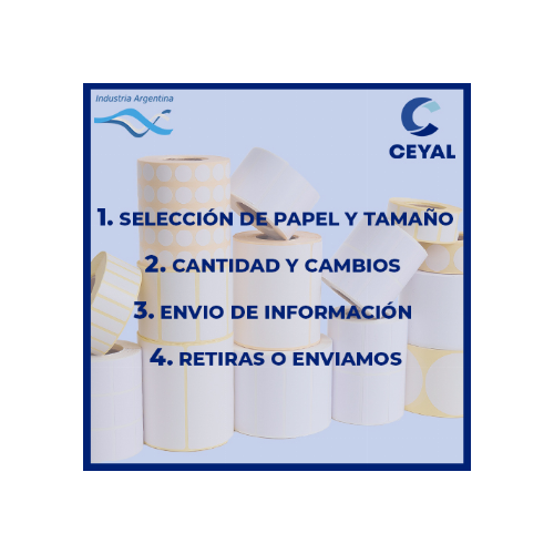 SERVICIO DE IMPRESIÓN / ETIQUETAS PERSONALIZADAS – Trabajos en cortos plazos!