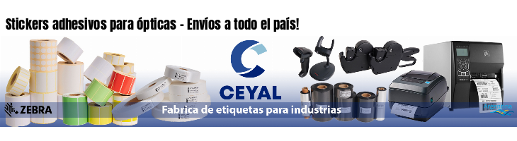 Stickers adhesivos para ópticas - Envíos a todo el país!