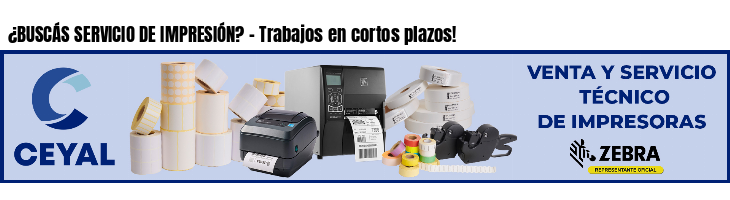 ¿BUSCÁS SERVICIO DE IMPRESIÓN? - Trabajos en cortos plazos!