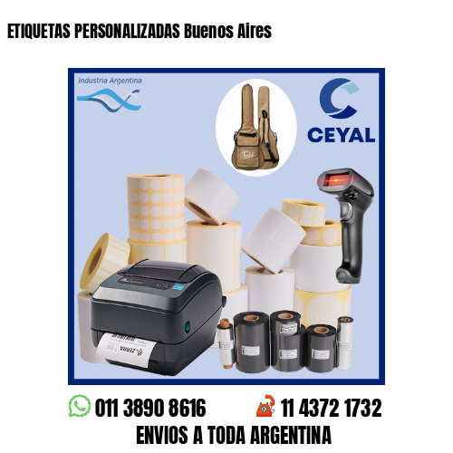 ETIQUETAS PERSONALIZADAS Buenos Aires