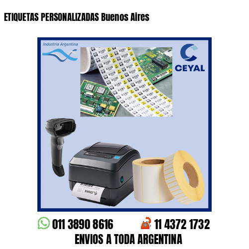 ETIQUETAS PERSONALIZADAS Buenos Aires