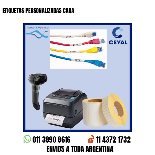 ETIQUETAS PERSONALIZADAS CABA