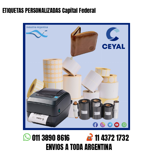 ETIQUETAS PERSONALIZADAS Capital Federal
