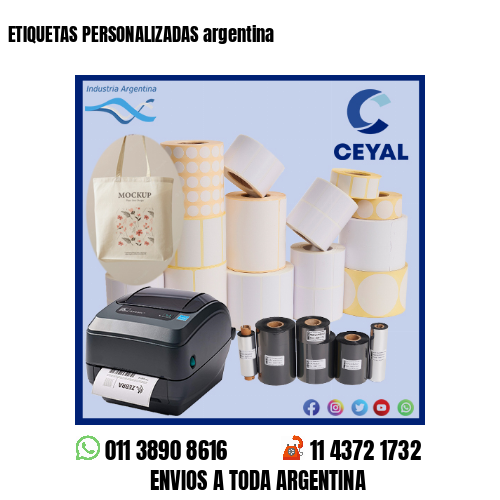 ETIQUETAS PERSONALIZADAS argentina