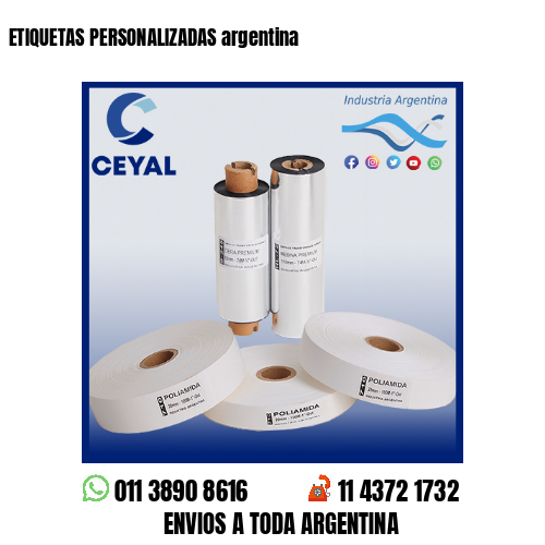 ETIQUETAS PERSONALIZADAS argentina