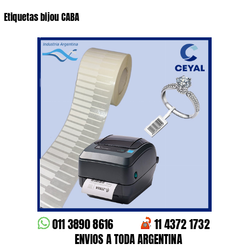 Etiquetas bijou CABA
