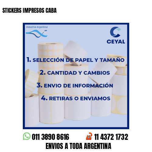 STICKERS IMPRESOS CABA