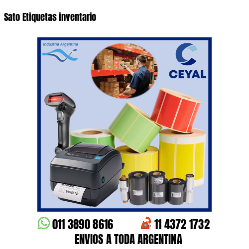 Sato Etiquetas inventario