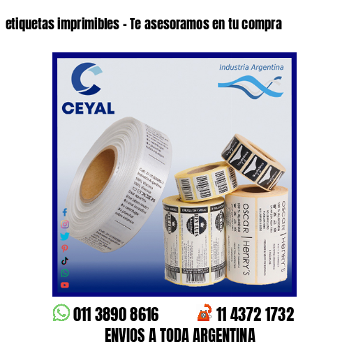 etiquetas imprimibles – Te asesoramos en tu compra