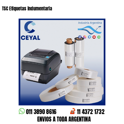 TSC Etiquetas indumentaria
