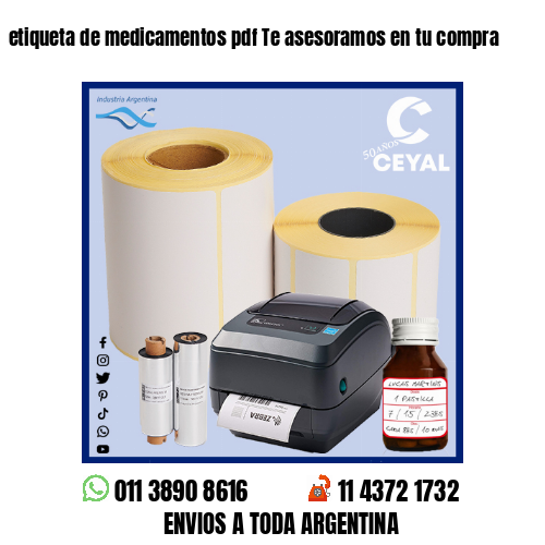 etiqueta de medicamentos pdf Te asesoramos en tu compra