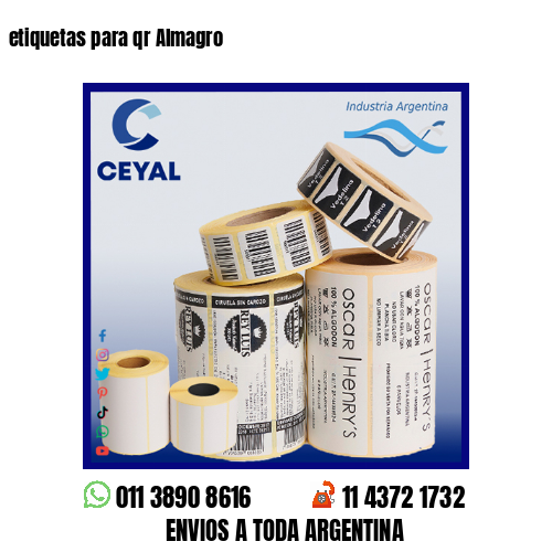 etiquetas para qr Almagro