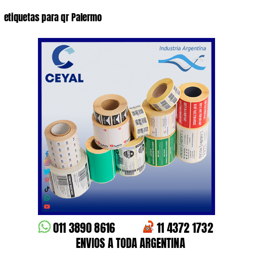 etiquetas para qr Palermo
