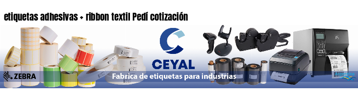 etiquetas adhesivas   ribbon textil Pedí cotización