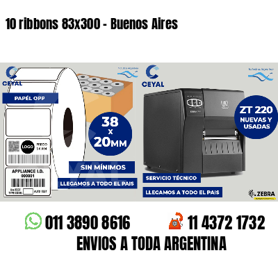 10 ribbons 83x300 - Buenos Aires