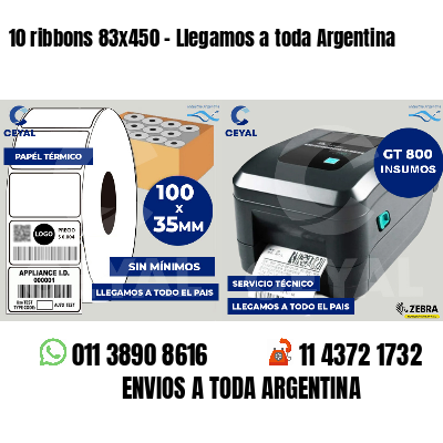 10 ribbons 83x450 - Llegamos a toda Argentina