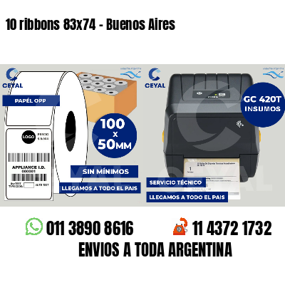 10 ribbons 83x74 - Buenos Aires