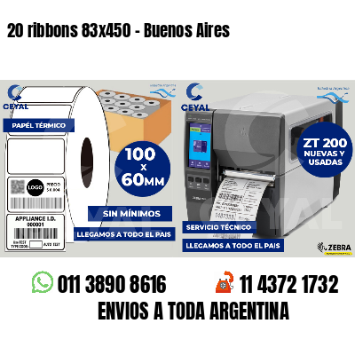 20 ribbons 83x450 - Buenos Aires