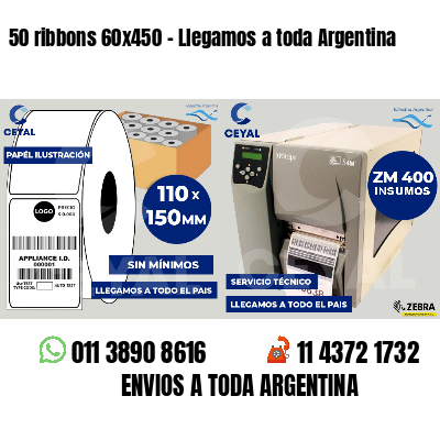50 ribbons 60x450 - Llegamos a toda Argentina