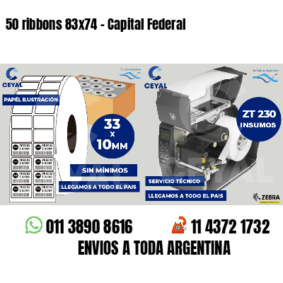 50 ribbons 83x74 - Capital Federal