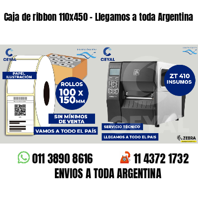 Caja de ribbon 110x450 - Llegamos a toda Argentina