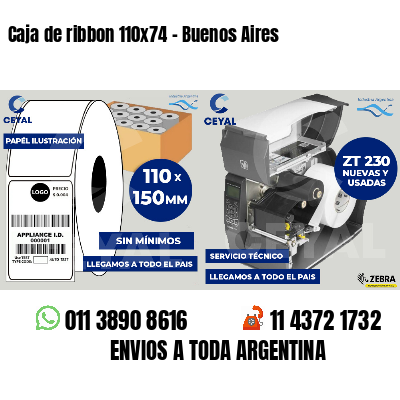 Caja de ribbon 110x74 - Buenos Aires
