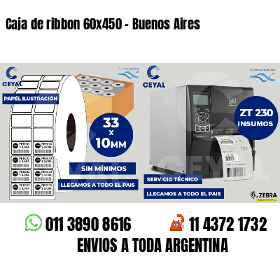 Caja de ribbon 60x450 - Buenos Aires