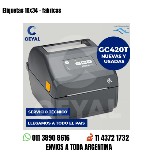 Etiquetas 10×34 – fabricas