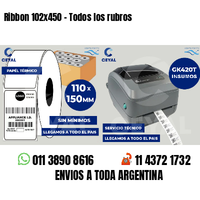 Ribbon 102x450 - Todos los rubros