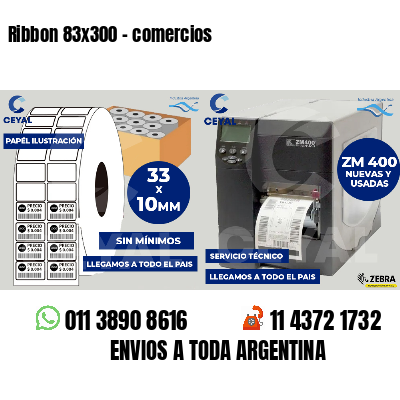 Ribbon 83x300 - comercios