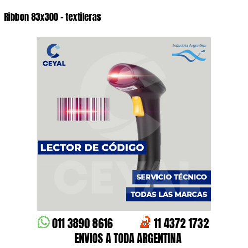 Ribbon 83x300 - textileras