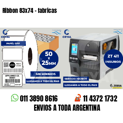 Ribbon 83x74 - fabricas