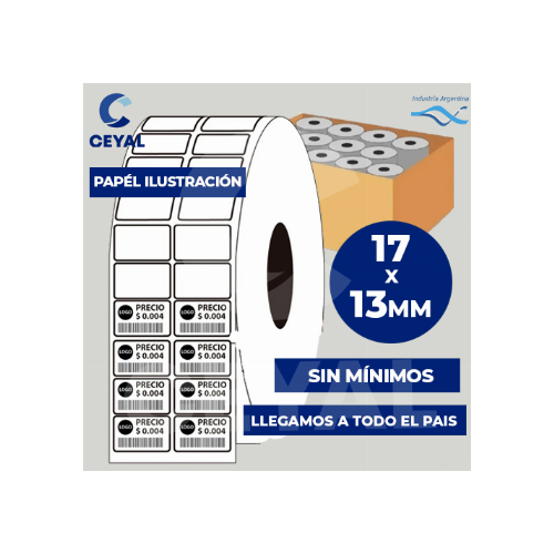 etiquetas adhesivas 500 unidades guantes