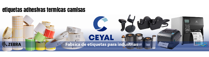 etiquetas adhesivas termicas camisas