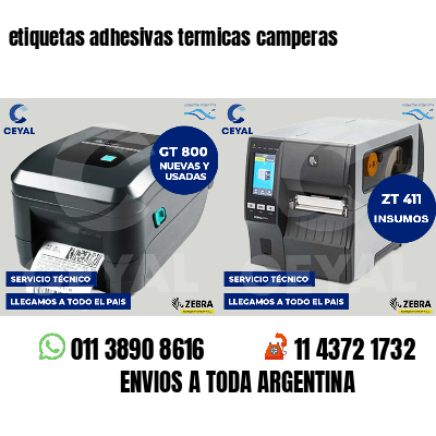 etiquetas adhesivas termicas camperas