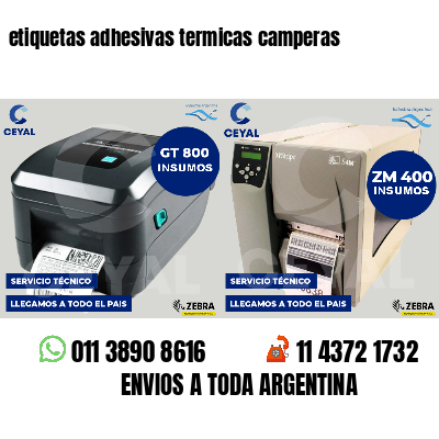 etiquetas adhesivas termicas camperas