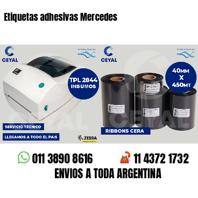 Etiquetas adhesivas Mercedes